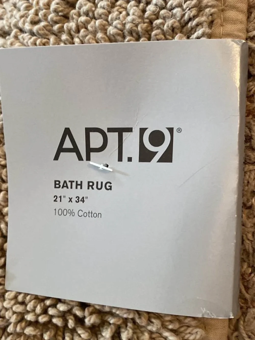 Apt. 9/ Bath Mat/ 21 x 34